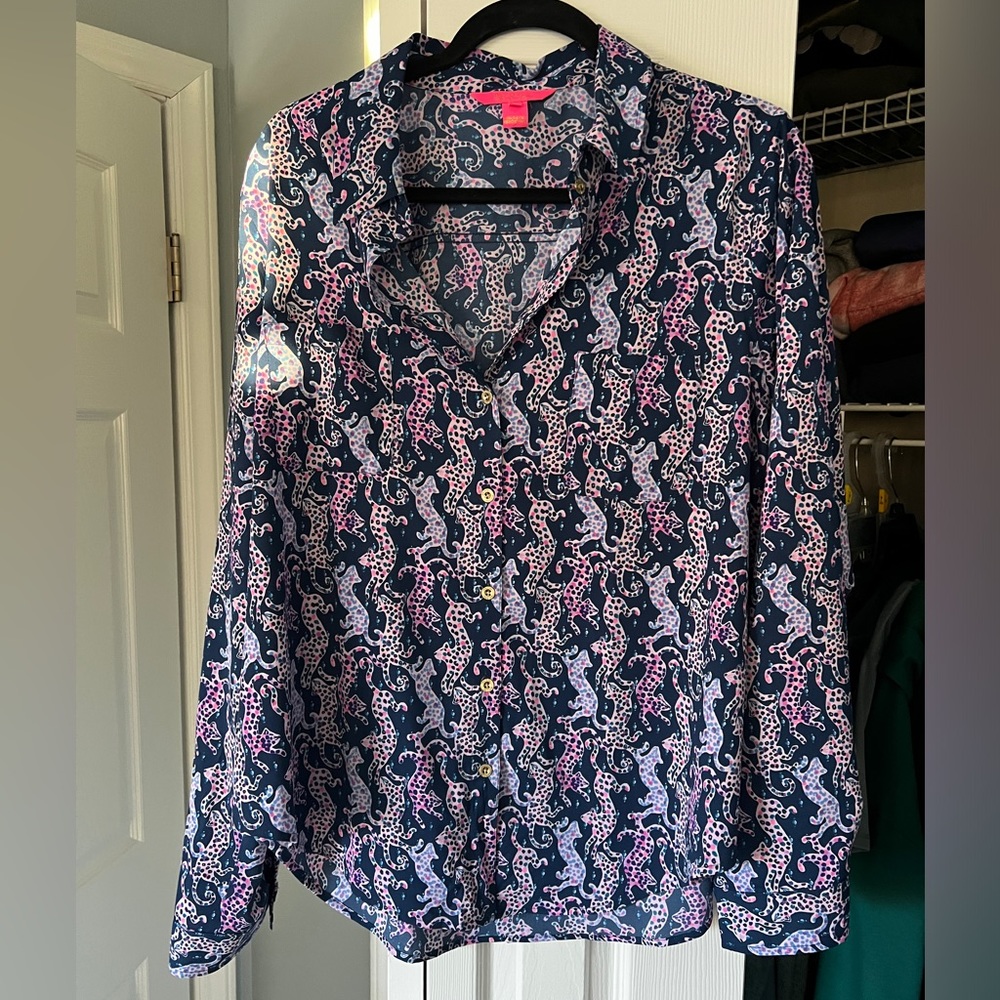 Lilly Pulitzer button up shirt